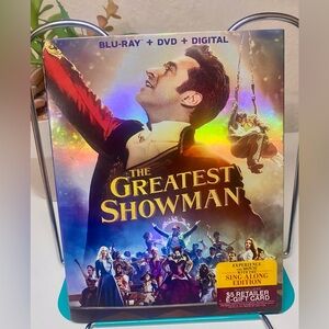 The Greatest Showman Blue-ray AND DVD Hugh Jackman